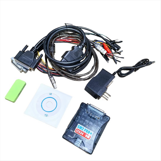 SM2 Pro J2534 + PCMflash 1.2.0 67 in 1 software dongle ECU Programmer